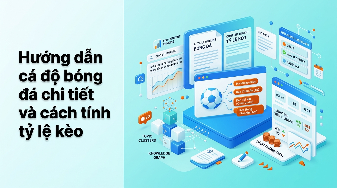 Hướng dẫn cá độ bóng đá chi tiết và cách tính tỷ lệ kèo
