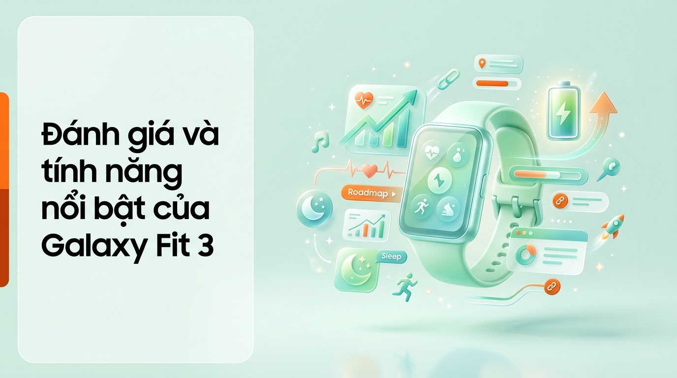 Đánh giá và tính năng nổi bật của Galaxy Fit 3