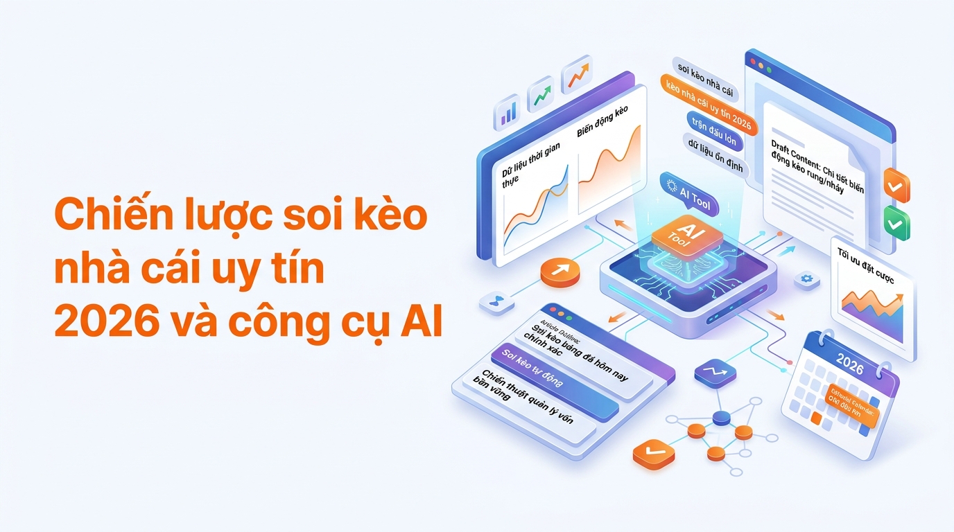 Chiến lược soi kèo nhà cái uy tín 2026 và công cụ AI